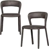 Woood eetkamerstoel (set van 2) Noble