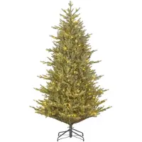 Black Box Kunstkerstboom Meran - 127x127x185 cm - Polyethyleen - Groen - 264LED
