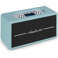 Audizio Retro speaker - Tune60 - Bluetooth speaker - Met afstandsbediening - 40W - Blauw