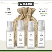 Triomf Doucheschuim - Bamboe - 180 ML - 4 stuks - Cosmetica |