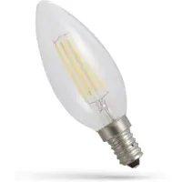 Spectrum LED Dimbare LED Kaarslamp E14 5.5W - 230V - 800 Lumen - 2700K Warm Wit - Gezellig Licht - Dimbaar - Energiezuinig