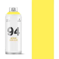 Montana Colors MTN94 Kanariegele spuitverf - 400ml lage druk en matte afwerking