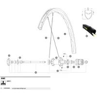 Mavic Ksyrium Ust Achtervelg