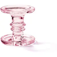 Ambiente kandelaar groot h11cm roze roze Glas Kandelaar