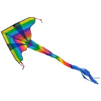 Gerkimex Coloured Dragon 02268 - Vlieger - 1-lijns - 102 x 57 cm - Kleurrijk