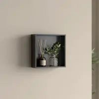 Best design Opbouwnis Best-Design Logy 30x30x8 Mat Zwart