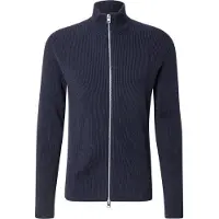 Jack & Jones Gebreid vest 'JJEPERFECT' nachtblauw