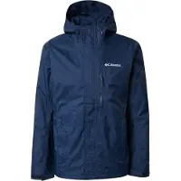 Columbia Sportswear Outdoorjas 'Pouring Adventure' donkerblauw / wit