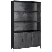LivingFurn kabinetkast kala 40x120x200 mangohout en gecoat staal