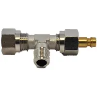 VETUS Cylinder Ventilation T Connector Goud 10 mm