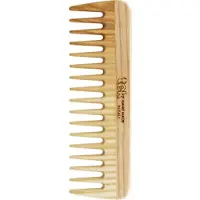 TEK Medium Sized Wooden Comb With Wide Teeth