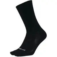 Defeet Sokken Aireator 6 D-Logo (Double Cuff) Zwart L 43-45