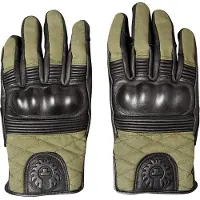 Belstaff Hampstead Zwart Groene Handschoenen Maat M