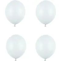 Party Deco Partydeco - Ballonnen latex - Misty Blue 27 cm (100 stuks)