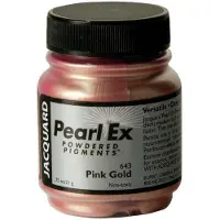 Jacquard pigment speelgoed Pearl Ex 21 gr goudroze creatief.