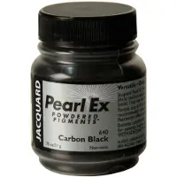 Jacquard pigment Pearl Ex 21 gr Carbon Zwart - creatief poeder.