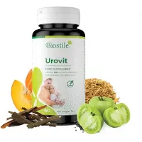 Biostile – Urovit Capsules – voor de Gezondheid van de Mannelijke Urinewegen - het behoud van normale Testosteronspiegels - 60 Capsules