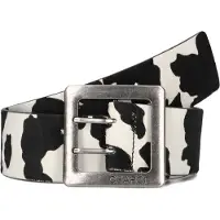 Fabienne Chapot Bold Cow Belt Cosy White/black Maat: 85 | Riemen Outlet | Dames | Wit