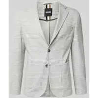 BOSS Slim fit colbert van Italiaanse jersey, model 'HANRY'