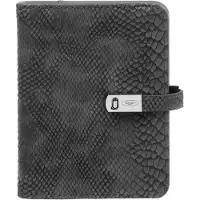 Kalpa 1311-76 Pocket Ringband 6 Organizer Croco Grijs 1 week per 2 paginas 2026-2027-2028