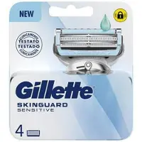 Gillette Skinguard Sensitive Razor Blades For Men - 4 Refills