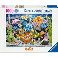 Ravensburger puzzel Gelini onderwater plezier 1000 stukjes cartoon.