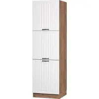 Vicco Fame-Line Ovenombouwkast – 60 cm Wit Landhuis