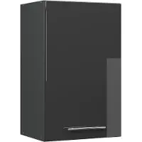 Vicco Fame-Line Hangkast – 45 cm Antraciet Hoogglans