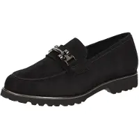 Sioux Meredith-752-H 41350 Moccasins | Maat 6 Dames Zwart