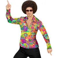 Widmann Super 60s Peace And Love Overhemd Man
