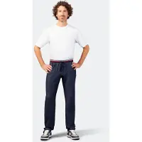 Hajo Heren pique stretch broek blauw - Blauw - Maat - 50