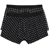 JP 1880 Boxershorts zwart / wit