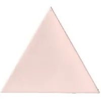 Terre d'Azur Cima wandtegel driehoek 11x13cm roze glans