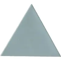 Terre d'Azur Cima wandtegel driehoek 11x13cm groen glans