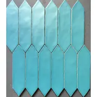 Terre d'Azur Barco wandtegel 7.5x30cm petrol mat