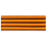 Terre d'Azur Colina met ribbel 10x30cm oranje glans