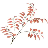 Silk-ka Kunsttak Es Bruin H 107 Cm