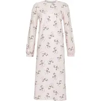 Ringella Warm katoenen nachthemd roze | Maat 44