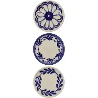 House Doctor Diva bord Ø13 cm 3-delig Blauw