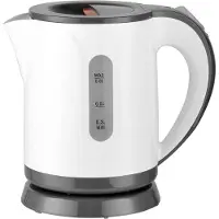 SCH Waterkoker camping - Waterkoker klein - Waterkoker reis - Wit - 22cm x 14cm x 19cm
