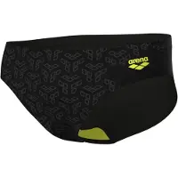 Arena Zwemslip Monogram Zwart Multi