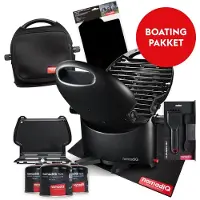 Nomadiq BOATING barbecue pakket - de ultieme gas barbecue inclusief accessoires voor op de boot