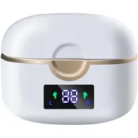 INF Draadloze Bluetooth 5.0-hoofdtelefoon met dubbele dynamische luidsprekers White