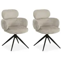 MX Sofa Porta – Eetkamerstoelen – Natural – Set van 2