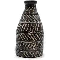 Ancient Wisdom Griekse taps toelopende vaas - Chocolade
