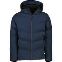 Cars Jeans Regular fit gewatteerd jack met logo-applicatie, model 'Lozzo'