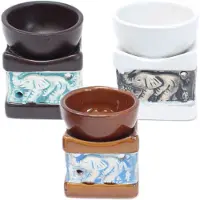 AW Gifts Klassieke Olifant Oliebranders - 3 stuks