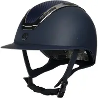 BR Equestrian Equipment Paardrijcap Zeta Sport Donkerblauw