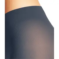 Falke Pure Matt eenkleurig materiaal ondoorzichtig 50 DEN panty dames blauw - maat S-M