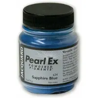 Jacquard pigment speelgoed Pearl Ex 14 gr Saffier Blauw creatief.